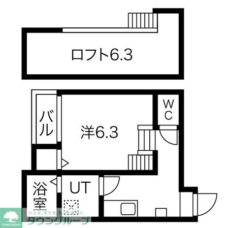 プリエ中村公園の物件間取画像